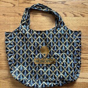 NEW Monoprix Eiffel Tower Paris France Reusable Bag Shopping Tote Souvenir
